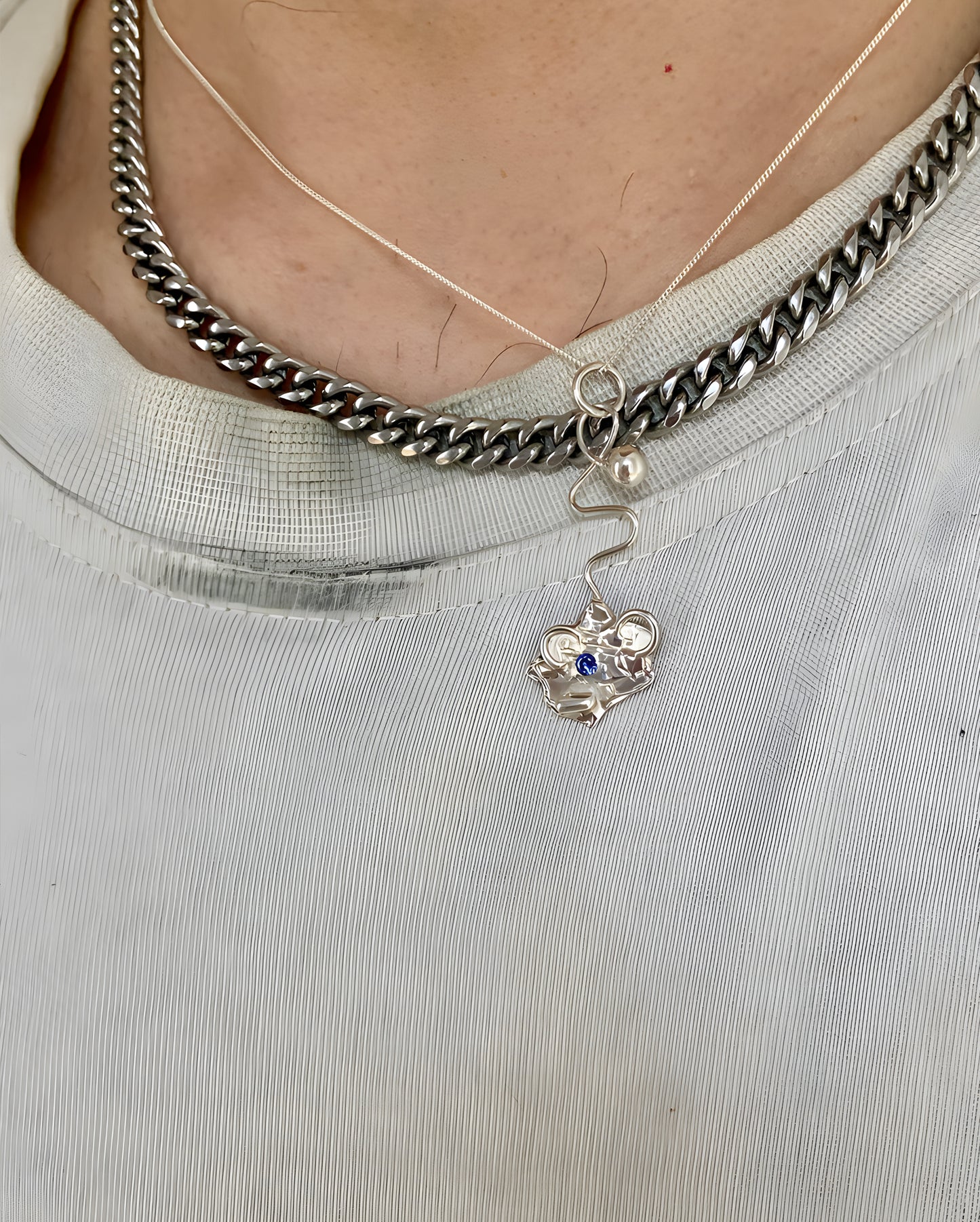 Sculpture Mouse Pendant