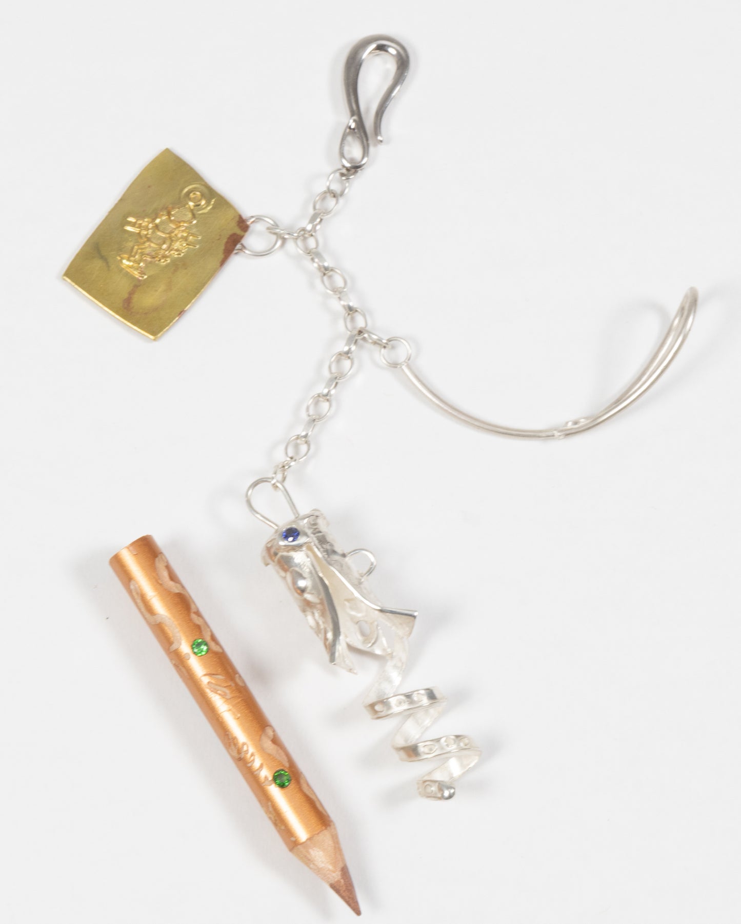 TOFFEE & MUSTY Scribbler Pendant