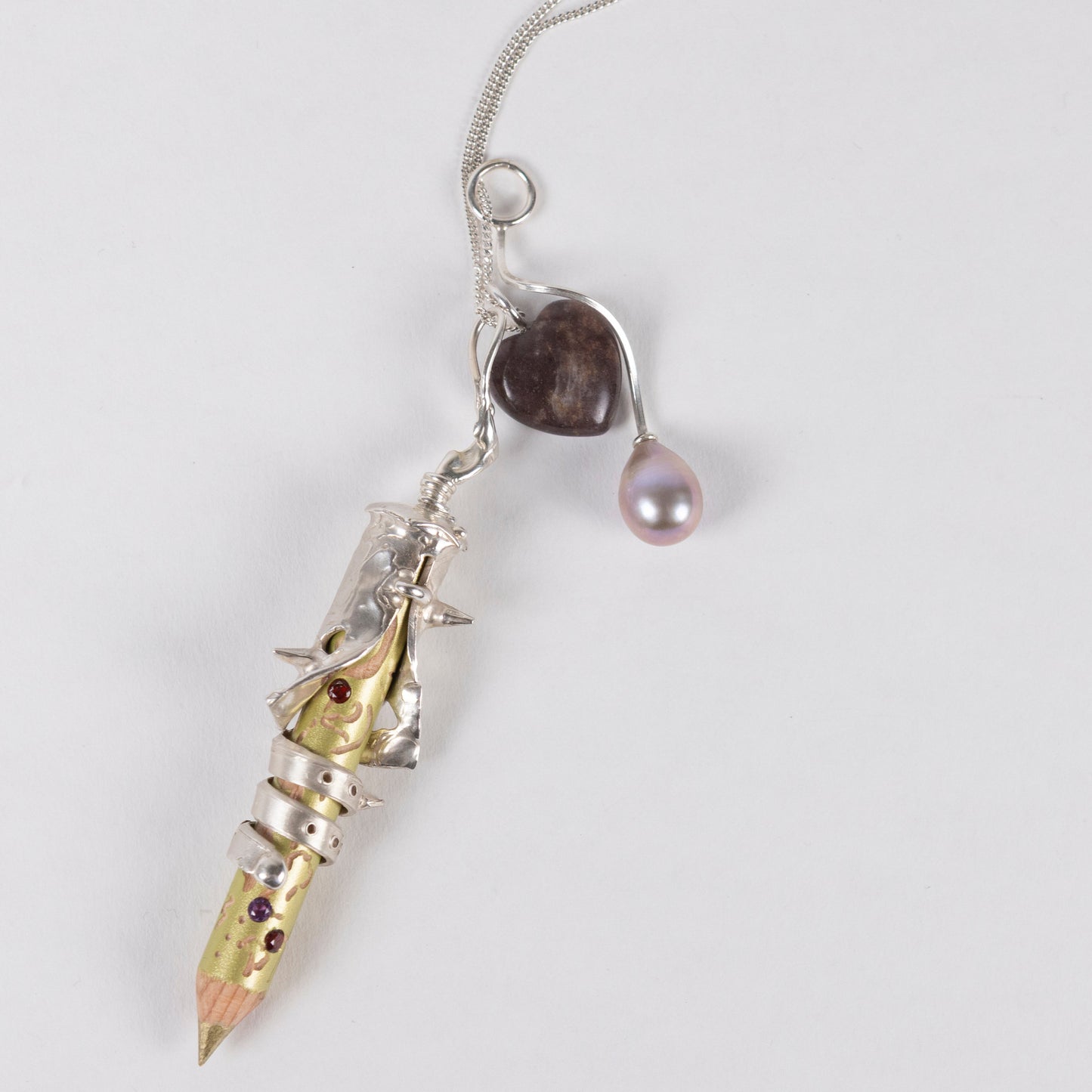 Thorny Scribbler Pendant