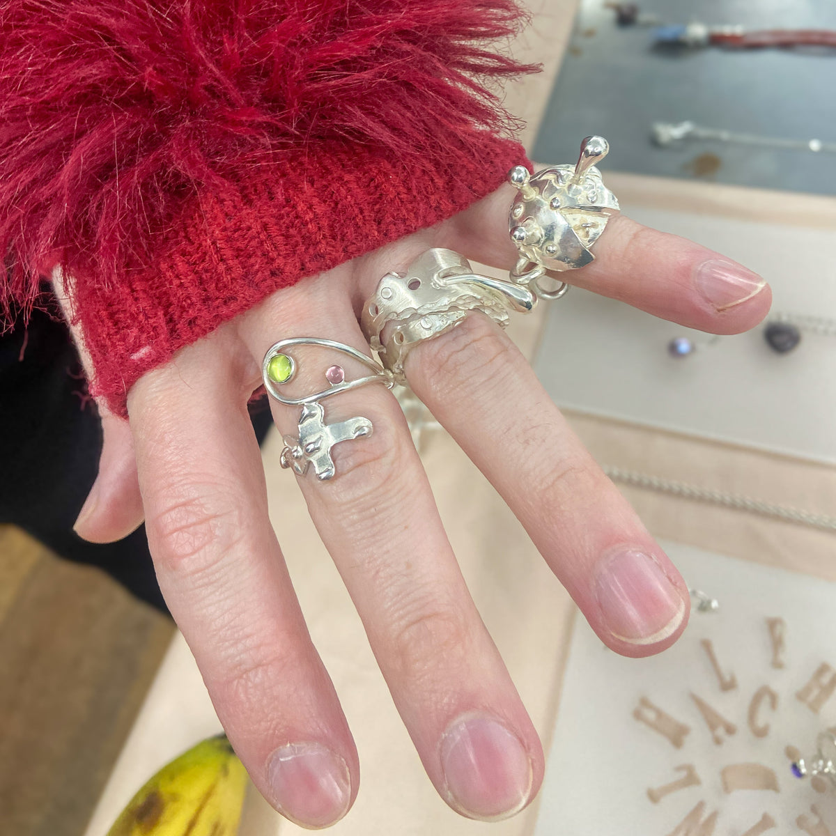 Flower Stamp Ring
