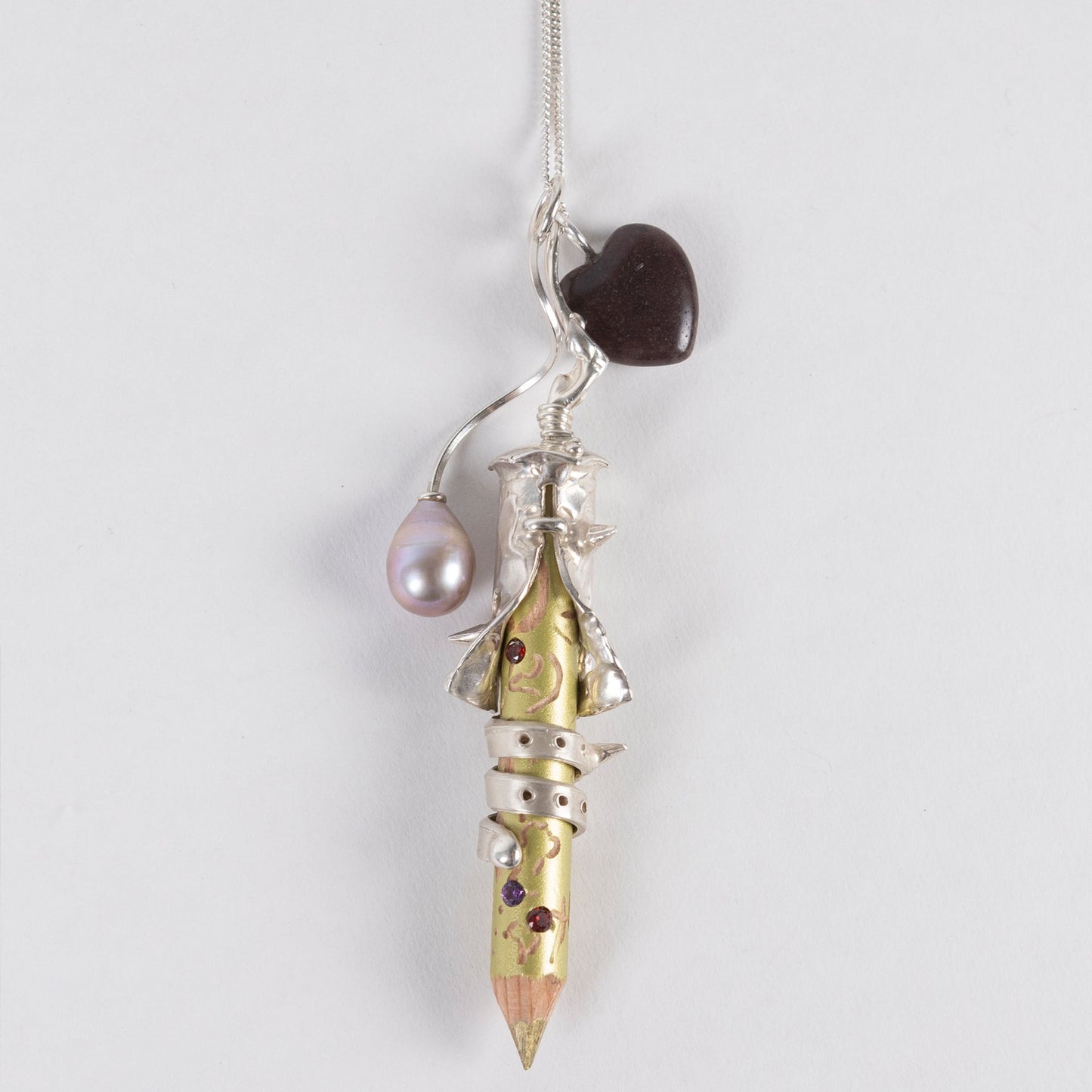 Thorny Scribbler Pendant