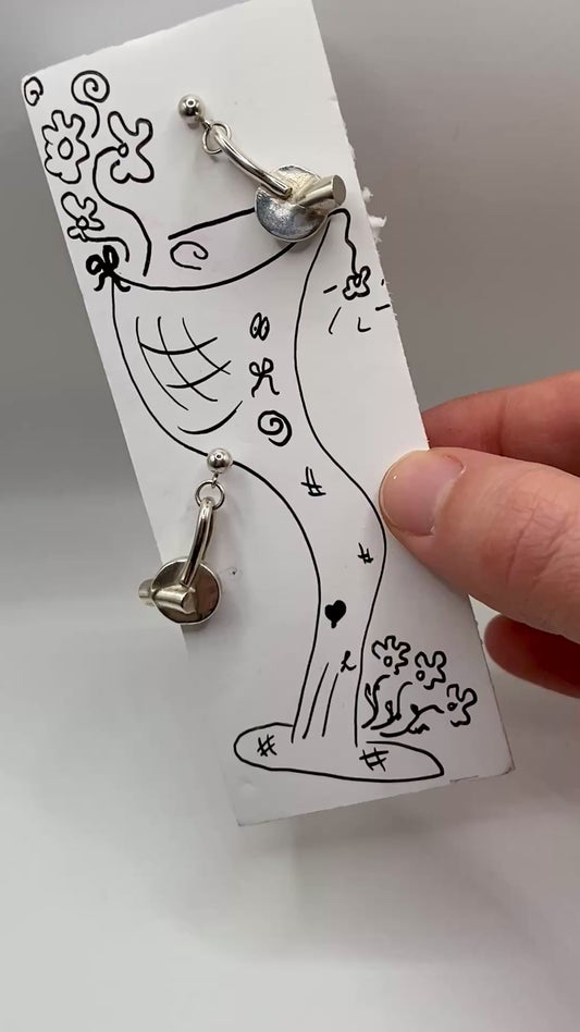 Chubby Charm Earrings