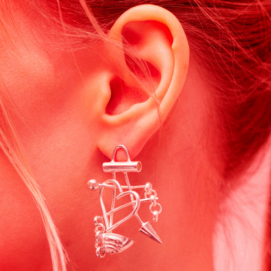 Lock & Go Single Earring